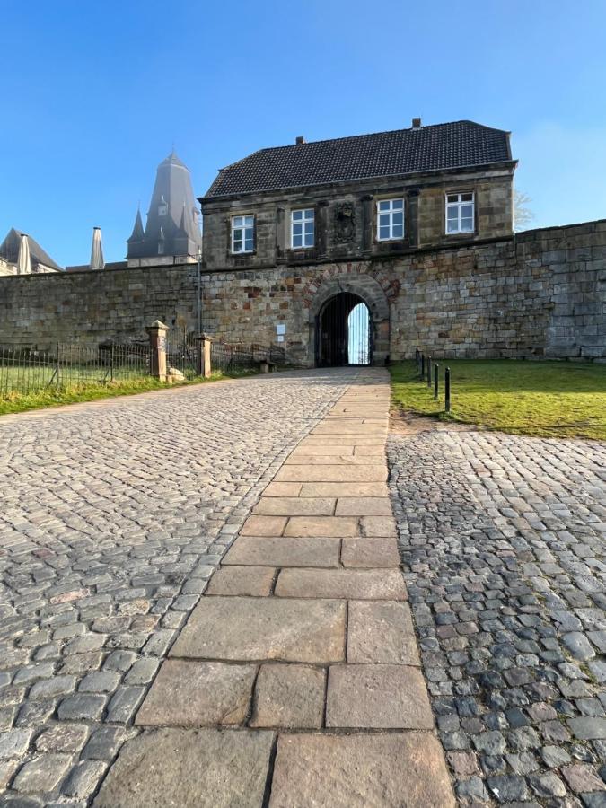 "An Der Alten Muehle 1" Fewo 120 Qm, Zwei Grosse Schlafzimmer, Suedbalkon, Gartenterrasse & Wallbox Bad Bentheim Zewnętrze zdjęcie
